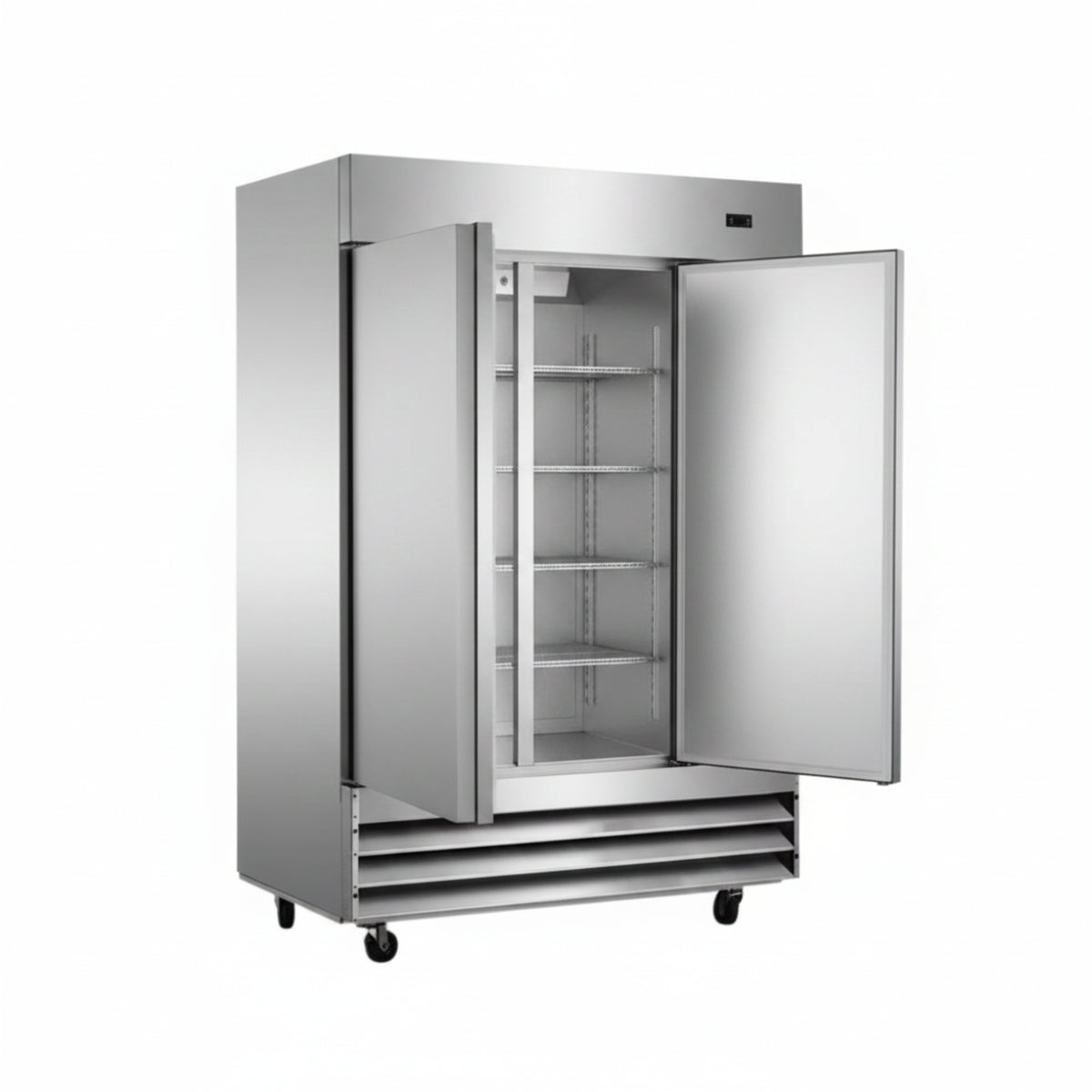 48 Cu. Ft. Commercial Refrigerator in Stainless Steel