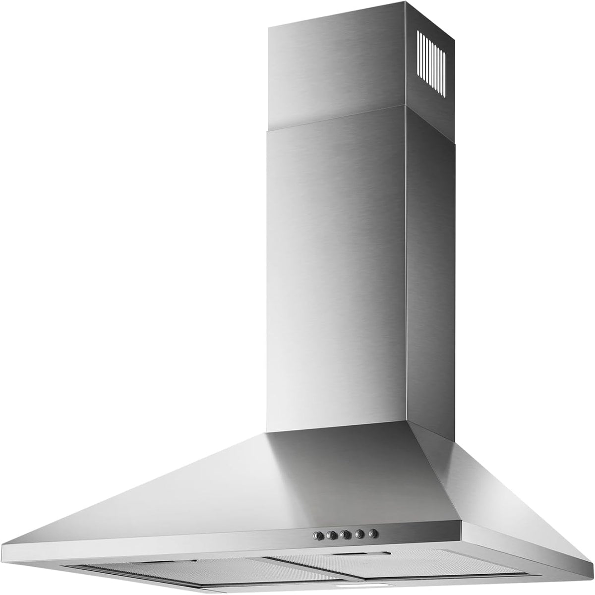 24 Inch Wall Mount Range Hood, Stainless Steel Range Hood 450 CFM