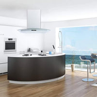 30 In. 600 CFM Convertible Island Range Hood in Stainless Steel and Glass with Mesh, Charcoal Filters and Touch Control