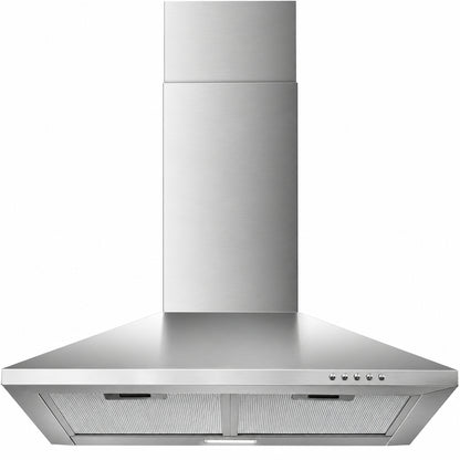 24 Inch Wall Mount Range Hood, Stainless Steel Range Hood 450 CFM