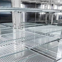 81 In. W 72 Cu. Ft. Three Door Commercial Reach in Upright Refrigerator in Stainless Steel